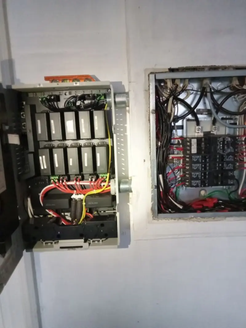 Electrical panel upgrade completed for Electrical Inspection in Natick
